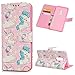 S9 Plus Case, Galaxy S9 Plus Case, Wallet Case Cover Cute Unicorn Pink Balloon Star PU Leather Credit ID Card Kickstand Bumper Magnetic Flip Shell for Samsung Galaxy S9 Plus Case ZSTVIVA - Colorful