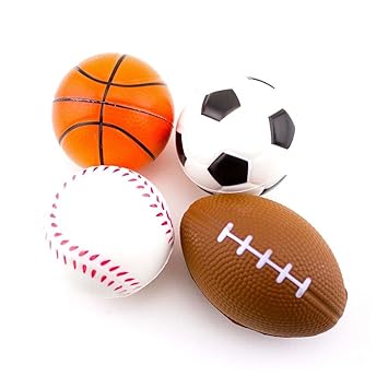 12 pelotas de esponja de balón de baloncesto de espuma para fútbol ...