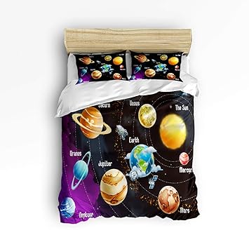 Amazon Com Yeho Art Gallery Queen Size Soft 3 Piece Duvet Cover