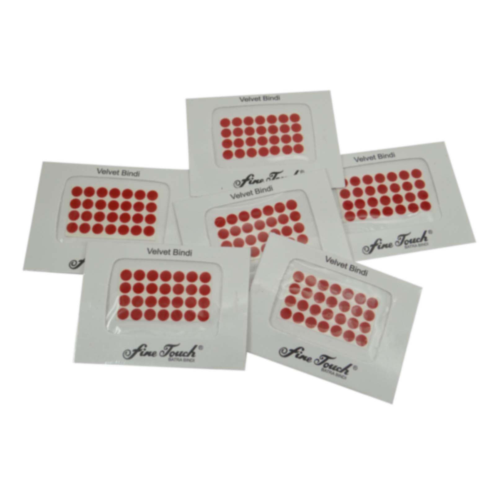 Banithani Lot Of 6 Pcs Designer Bindi Temporary Forehead Indian Traditional Tattoo Sticker