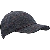 Walker and Hawkes Derby Tweed Shoulden Baseball Cap