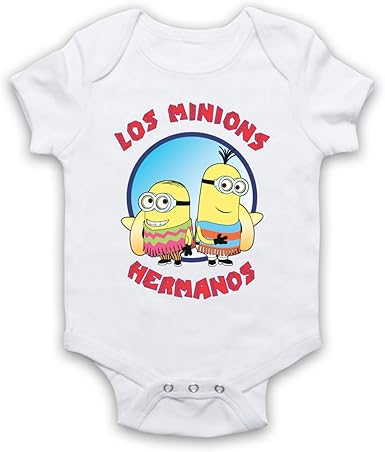 Los Minions Hermanos Funny Pollos Parody Bebe Barboteuse Body Amazon Fr Vetements Et Accessoires