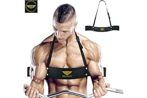 BeSmart Bicep Blaster for Triceps Curls Dumbbells & Barbells Curls Muscle Builder Bicep Isolator for Big Arms Bodybuilding & Weight Lifting Support for Strength & Muscle Gains