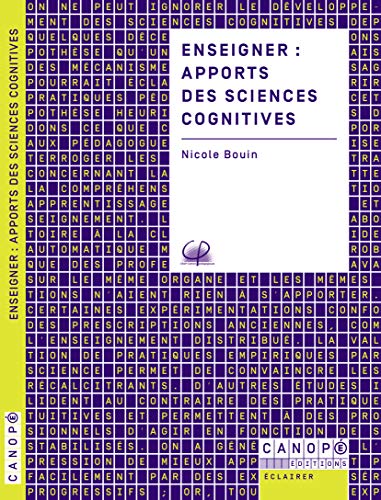 Enseigner : apports des sciences cognitives by 