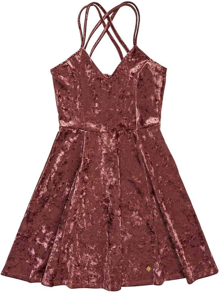 superdry velvet dress