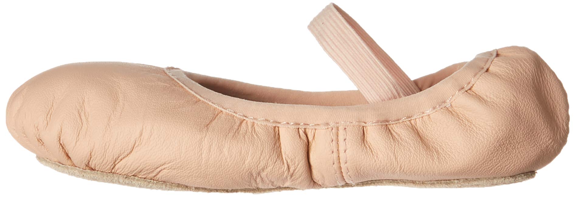 Bloch Bloch Belle Child Ballet Shoes, Toddler Girls Dance Shoes, High Durability, Soft Leather Upper, Flexible Suede Outsole, Pre-Sewn Elastic, Heart Printed Sock-Liner, Ballet Shoe