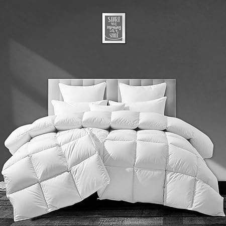 Amazon Com Apsmile European Goose Down Comforter King Size