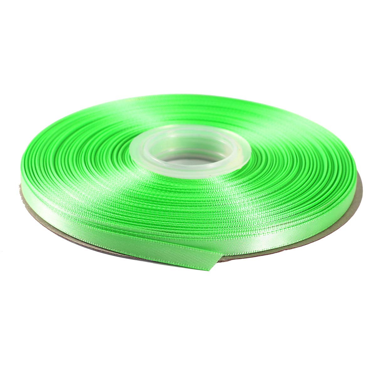 ITIsparkle 6mm Double Faced Satin Ribbon 45 Meters-Roll Set for Gift Wrapping Scrap Books Party Favor Hair Braids Baby Shower Decoration Floral Arrangement Craft Supplies, Mint Ribbon