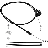 YGQ 1101366MA Mower Engine Stop Cable Replacement 1101366 S-Cable | Compatible with Briggs and Stratton Murray 22" Lawn Mower