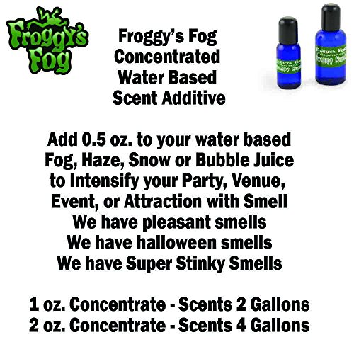 1 oz. PEPPERMINT Water Based Scent Additive for Fog, Haze, Snow
