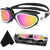 WIN.MAX Polarized Swimming Goggles Swim Pool Goggles Anti Fog Anti UV No Leakage Clear Vision for Men Women Adults Teenagers