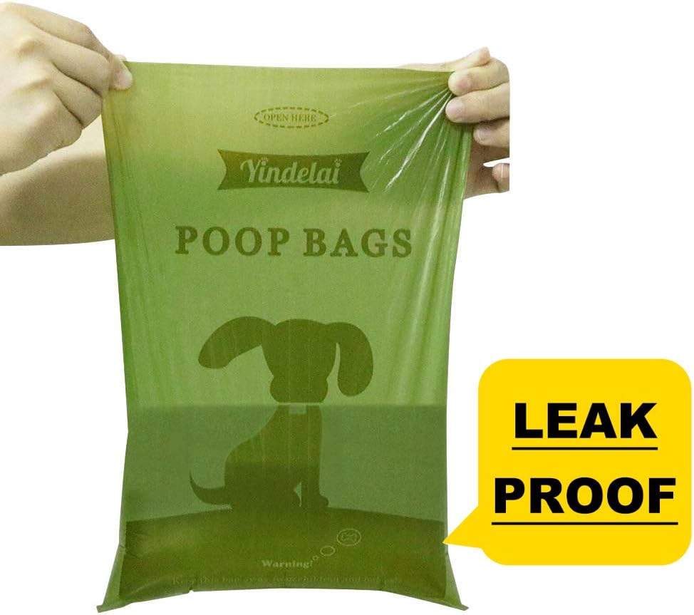Yingdelai Dog Poo Bags, Extra Thick and Strong, Biodegradable Waste Bags for Dogs 26 Refill Rolls Dog Poop Bag with 1 Holder - Image 5