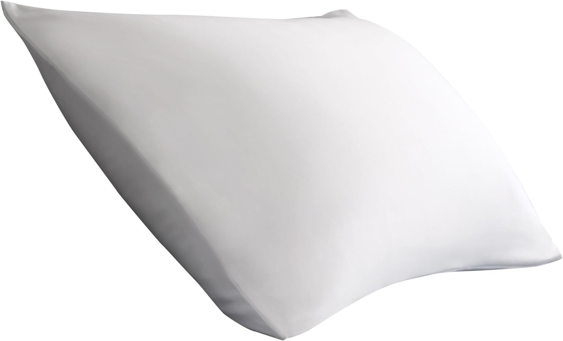 Spring Air 03388 300 Thread Count Cotton Dream Form Pillow with Microgel Down Alternative Fill, Standard/Queen/20" x 28", White