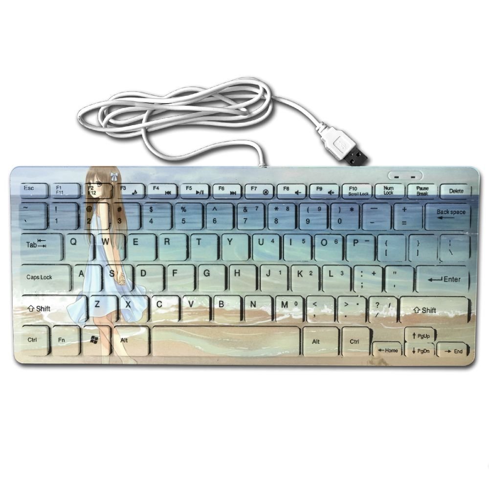Cartoon Sea Girl 3d Printed Comfortable Pc Games Office Amazon In Electronics