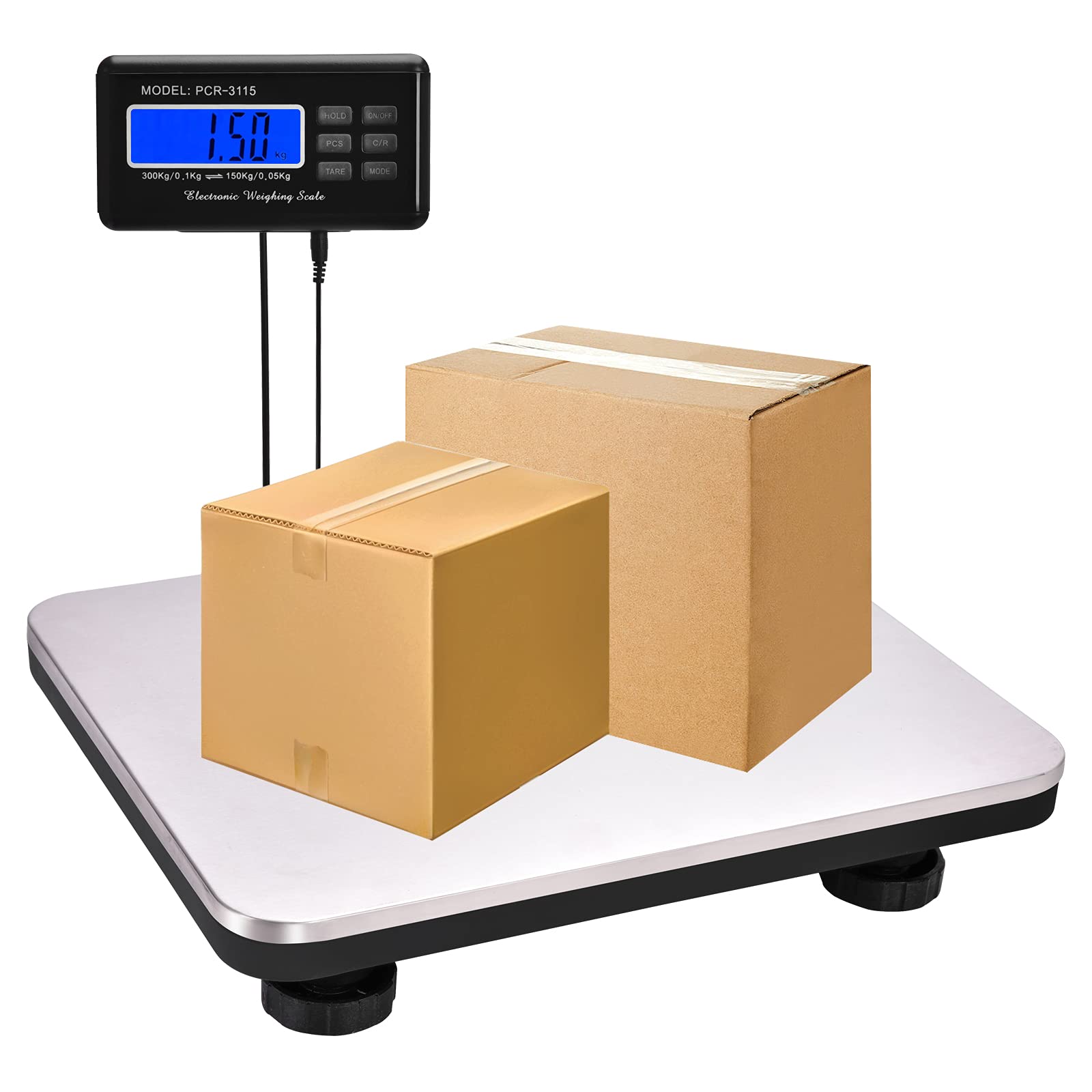 Shipping Scale 660lbs LCD Digital Postal