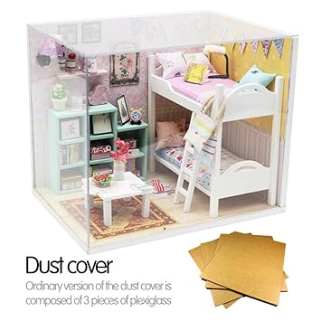 Huanjiweh Casa Delle Bambole In Miniatura Casa Delle Bambole