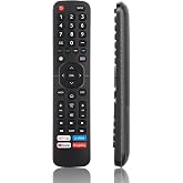 Universal Remote Control Replacement for All Hisense TV | EN2A27 Remote Compatible for All Hisense 4K LCD LED HD UHD Smart TVs