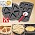 New Valuable Set Pie Pans/Trays with Cutting Tool and Recipe Baking Kit