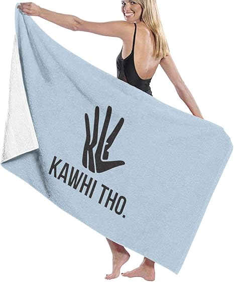 Amazon レオナルドカウィハンド バスタオル ビーチタオル ビーチマット 柔らか シャワー タオル 吸水 速乾 水泳 タオル 特大きい バスタオル ホーム キッチン オンライン通販