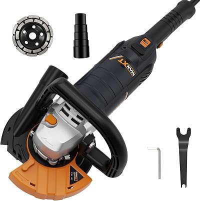 MAXXT Concrete Sander 125mm Grinder 1500W 1000-8500rpm 7 Speed Adjustable Edge