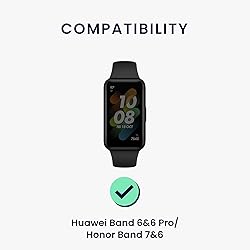 kwmobile Straps Compatible with Huawei Band 6 & 6