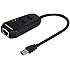 TeckNet Adaptador USB 3.0 a 10/100/1000 Gigabits Ethernet LAN con cable adaptador de red (USB RJ45) indicador LED