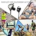 KINGWorld Wireless Earbuds V4.1 In-Ear Sport Bluetooth Headphones Headset for iPhone Samsung Galaxy and Android Phones
