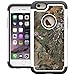 UrSpeedtekLive iPhone 6 Case, 6s Case, iPhone 6s Cases [Shock Absorption] Dual Layer Heavy Duty Protective Silicone Plastic Cover Case for iPhone 6/6s - Camo Tree