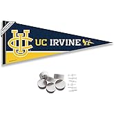 College Flags & Banners Co. California Irvine Eaters Pennant Flag and Wall Tack Mount Pads
