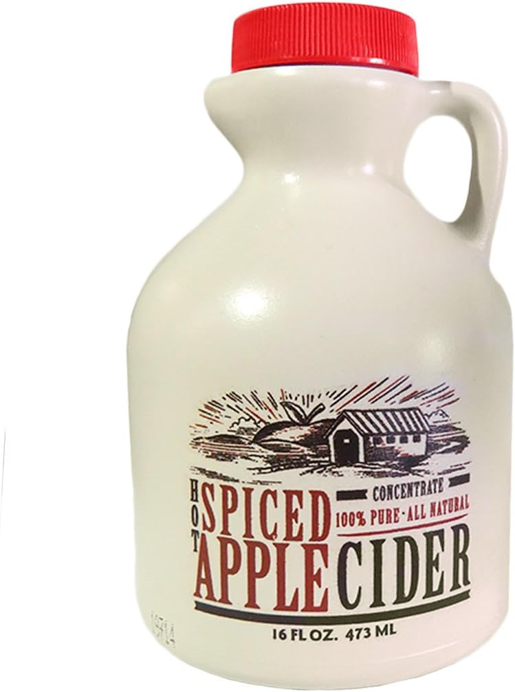 Mountain Cider's Hot Spiced Pure Apple Cider Concentrate Gluten Free, 16 fl. oz.