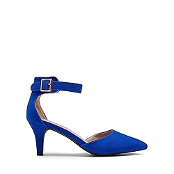 DREAM PAIRS Kitten Heel Low Heel for Women Closed