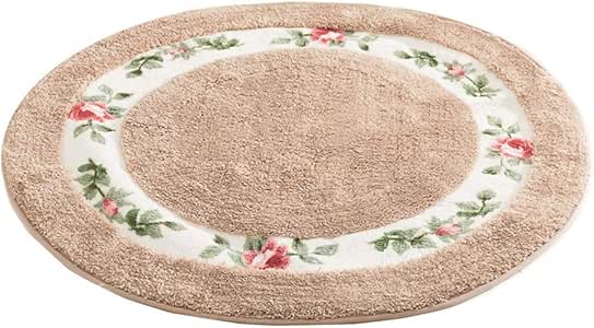 Lqjsdfjegd Alfombra Redonda, para Dormitorio, Sala de Estar, Silla