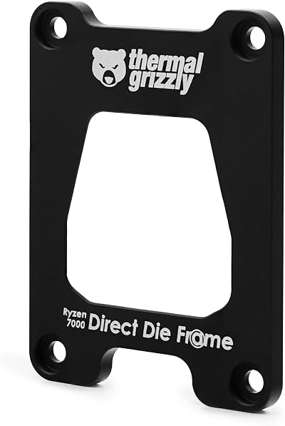 Thermal Grizzly Direct Die Frame Ryzen 7000 CPU Cooler Mounting Aluminum