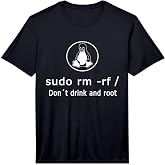 Mens Linux sudo rm -rf/Linux Admin Performance T-Shirt