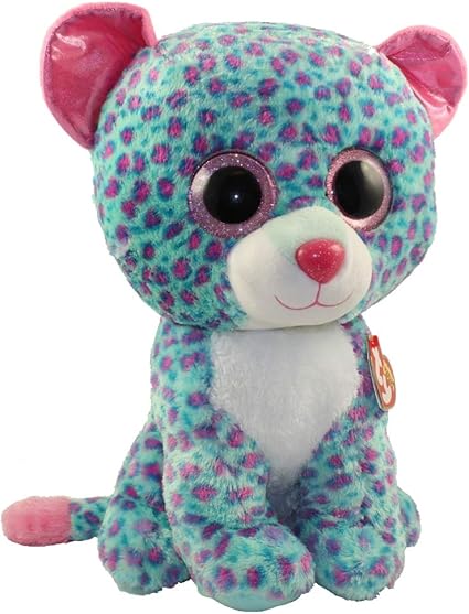 blue leopard beanie boo
