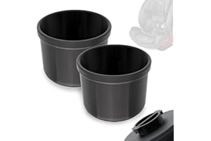 YENANA Set of 2 Cup Holder Replacement for Britax One4Life Car Seats – Cup Holder for Child Car Seat (Dishwasher Safe)