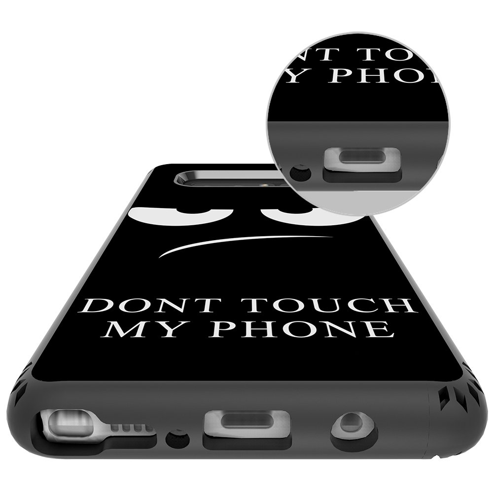 Galaxy Note 8 Case, MagicSky Shockproof Slim Corner Protection with Resilient Shock Absorption Rubber Protective Case Cover for Samsung Galaxy Note8 (2017) 6.3 Inch - Don\'t touch