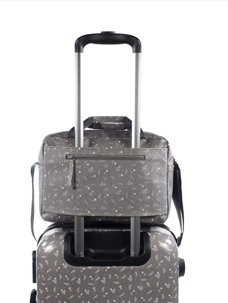 Bolsa de Viaje para Mujer Gifts for Mums Medidas: 34 x 22 x 14 cm. Se  Adapta al Equipaje de Cabina Maleta en Lona Estampada Pasito a Pasito  Carritos y sillas de paseo Mosquiteras