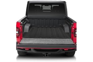 MIROZO Truck Bed Mat Compatible with 2023-2024 Jeep Gladiator,All Weather Protection Bed Liner Anti-Slip TPV Cargo Mat 5ft Short Bed Truck Accessories