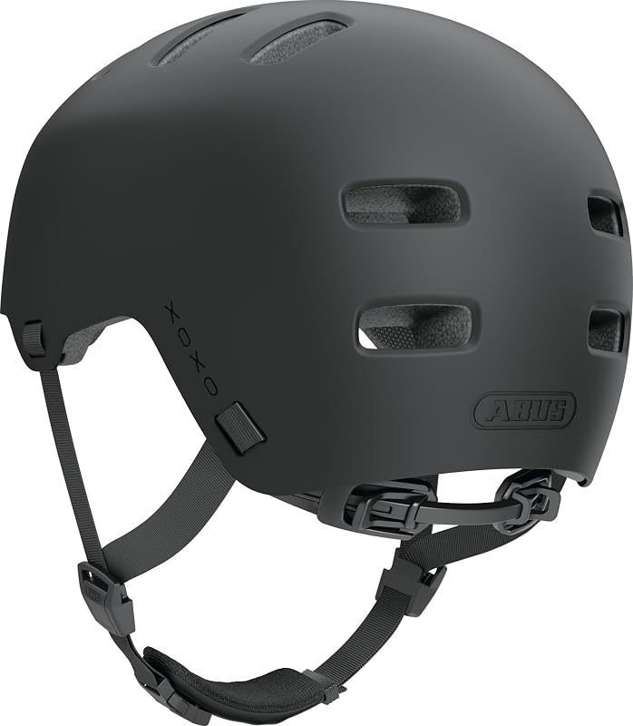 Capacete de bicicleta XOXO, capacete estilo Urban Skater, tamanho S, preto