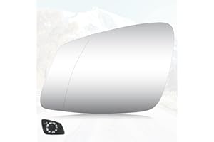 Youxmoto Driver Left Side Heated Mirror Glass Replacement, 2009-2019 Fit for BMW 228i 320i 328i 330i 335i 428i 430i 435i 440i