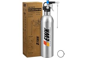 EWK 22 oz 110 psi Refillable Aluminum Aerosol Spray Can for Brake, Machine & Engine Cleaning