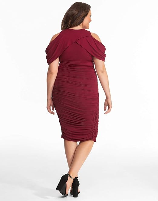 bianca ruched dress