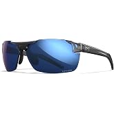 Wiley X Prime Sunglasses, ANSI Z87.1+ Safety Rated, UVA/UVB Light Blocking, Shatterproof Lenses