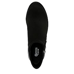 BZees Womens Outgoing Comfort Ankle Bootie Ankle