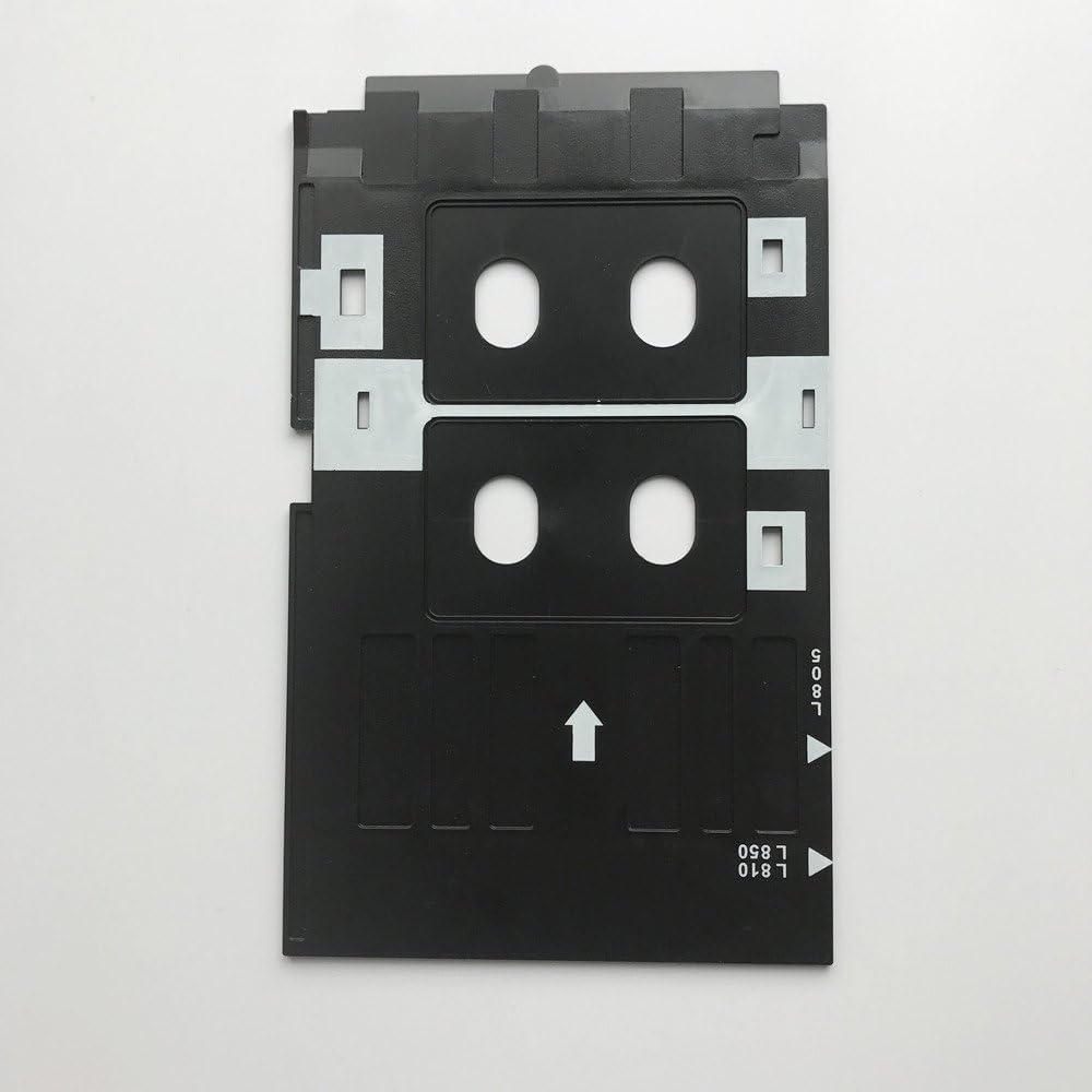 Syoon 5pcs PVC ID Card Tray Plastic card Printing Tray for Epson P50 L800 L801 R330 R260 R265 R270 R280 R290 R380 R390 RX680 T50 T60 A50