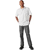 Dickies Men’s Short Sleeve Work Shirt – Durable Twill Button Down Shirts for Men, Lightweight Uniform for Daily Wear