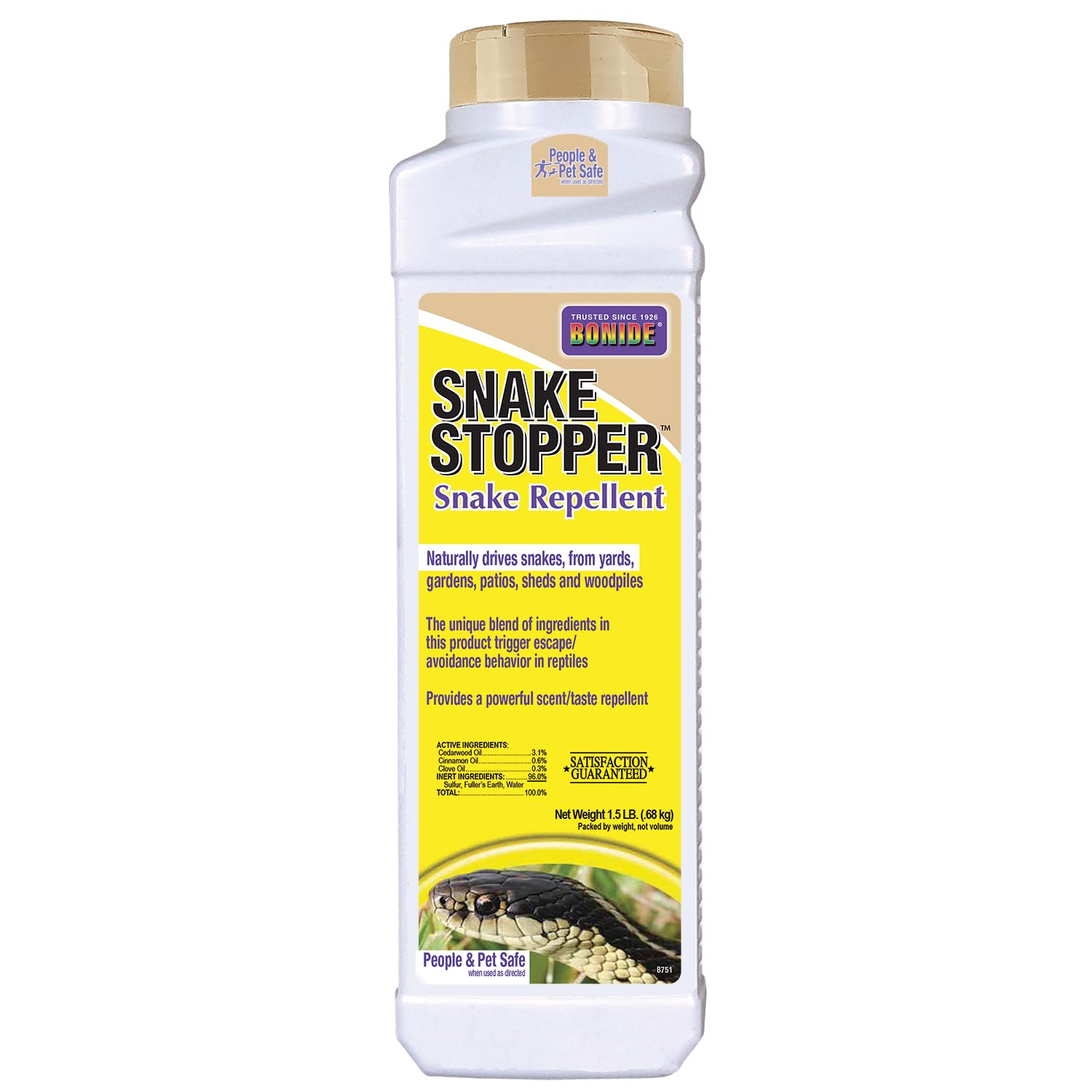 Bonide Snake Stopper Snake Repellent, 1.5 lbs