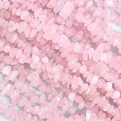 Ouubuuy Crystal Chips with Holes for Jewelery