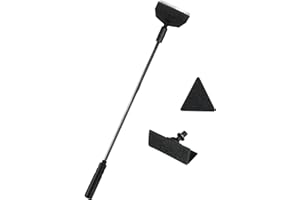 AQUANEAT Small Fish Tank Cleaner, Aquarium Cleaning Tools, 3 in 1 Glass Cleaner with Algae Scraper, Sponge Brush, for Small Nano Tanks up to 10gal